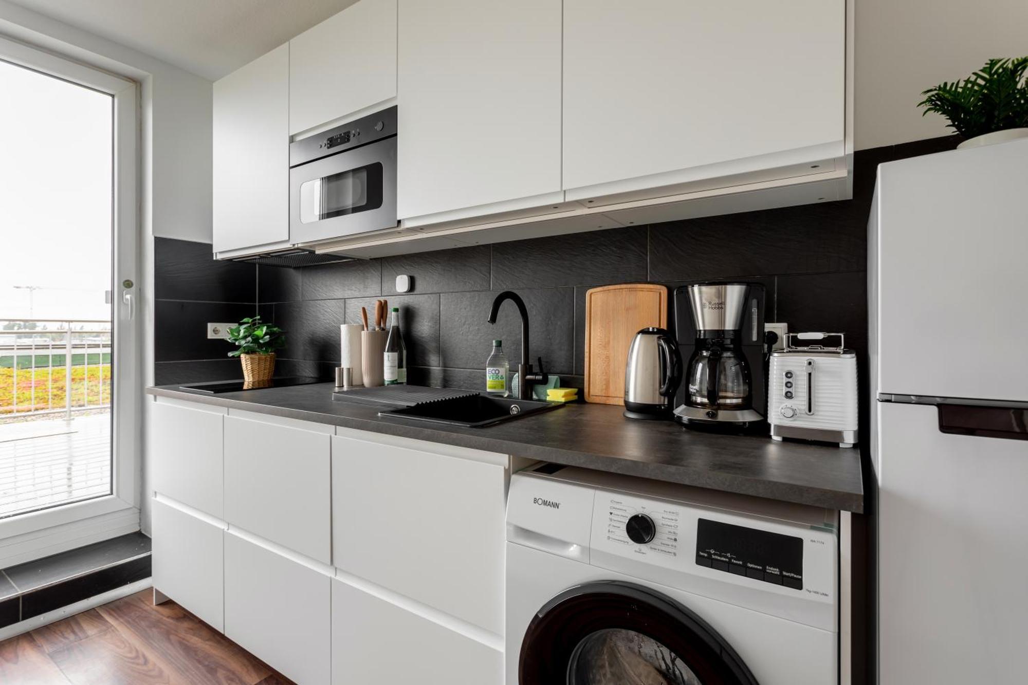Global Living - Design Apartments I Terrace I Kitchen I Smart-Tv I Parking Space I Muenchen エクステリア 写真